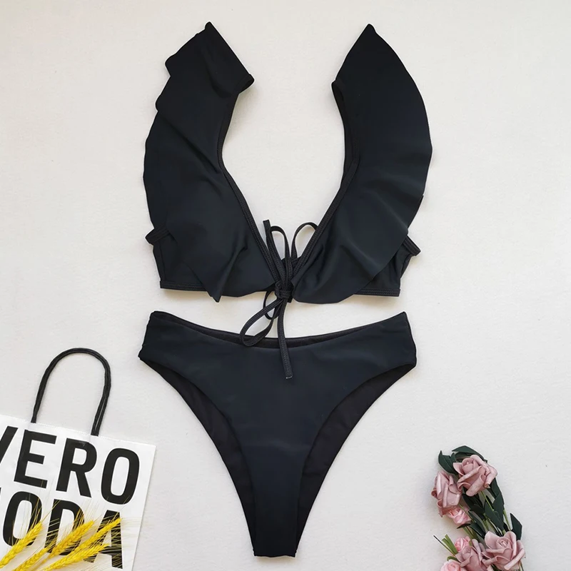 Sexy Falbala Underwear Women Set of Two Things Woman Bikini Feminino Micro Bikini Transparent Women's Bikinis 2021 Women Push Up
Sexy Falbala Underwear Women Set of Two Things Woman Bikini Feminino Micro Bikini Transparent Women's Bikinis 2021 Women Push Up