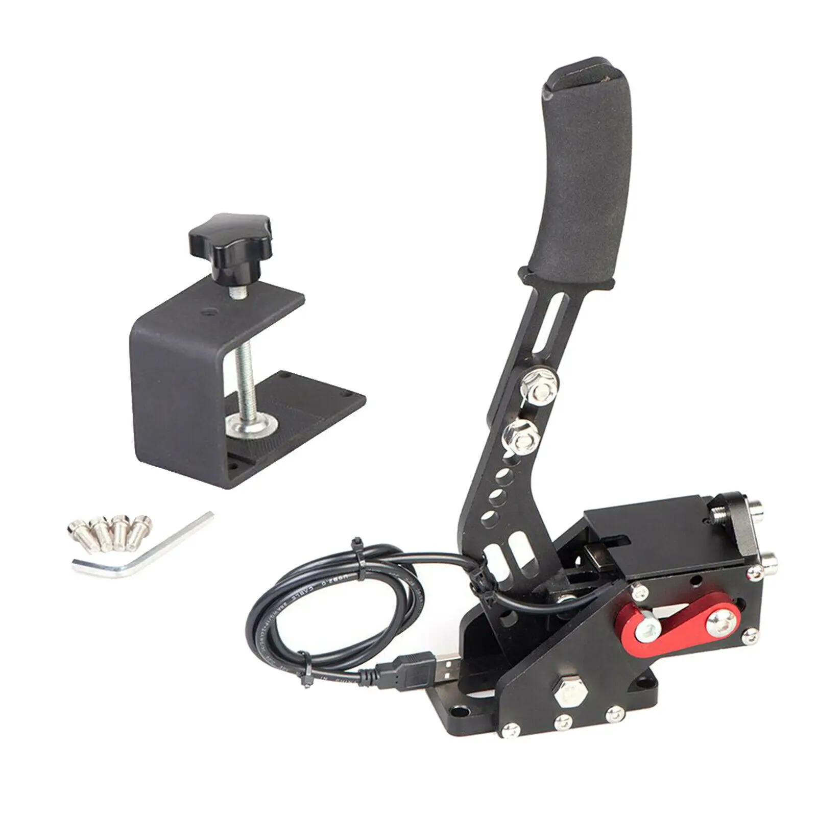 Handbrake System 14bit Hall Sensor USB SIM For Racing Games T300 G29/g27/g25 PC Fanatec Osw Dirt Rally Red Black Blue
Handbrake System 14bit Hall Sensor USB SIM For Racing Games T300 G29/g27/g25 PC Fanatec Osw Dirt Rally Red Black Blue