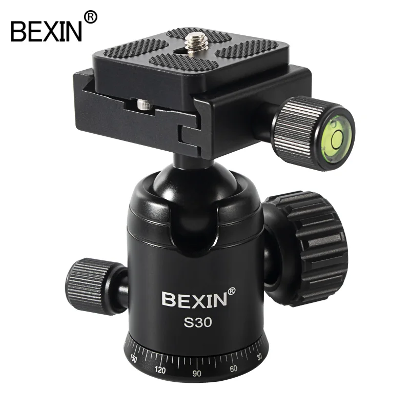 Панорамная головка штатива BEXIN S30 из алюминиевого сплава с поворотом на 360 градусов для SLR камеры штатив монопод
Панорамная головка штатива BEXIN S30 из алюминиевого сплава с поворотом на 360 градусов для SLR камеры штатив монопод