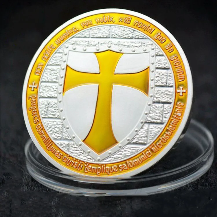 Рыцарь Templar значок Посеребренная монета коллекционный сувенир подарок рыцарь памятная монета
Рыцарь Templar значок Посеребренная монета коллекционный сувенир подарок рыцарь памятная монета
