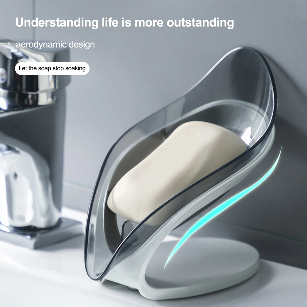 Creative Transparent Leaf-shaped Soap Dish Bathroom Toilet Free Punching Drain Soap Golder Leaf Soap Dish
Creative Transparent Leaf-shaped Soap Dish Bathroom Toilet Free Punching Drain Soap Golder Leaf Soap Dish
