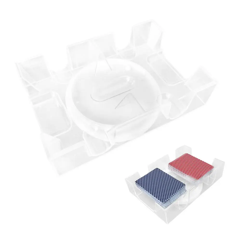 Deck Rotating Card Tray Smooth 360 Degree Swivel Rotating Card Holder Convenient Playing Card Holder Great For Canasta Hand
Deck Rotating Card Tray Smooth 360 Degree Swivel Rotating Card Holder Convenient Playing Card Holder Great For Canasta Hand