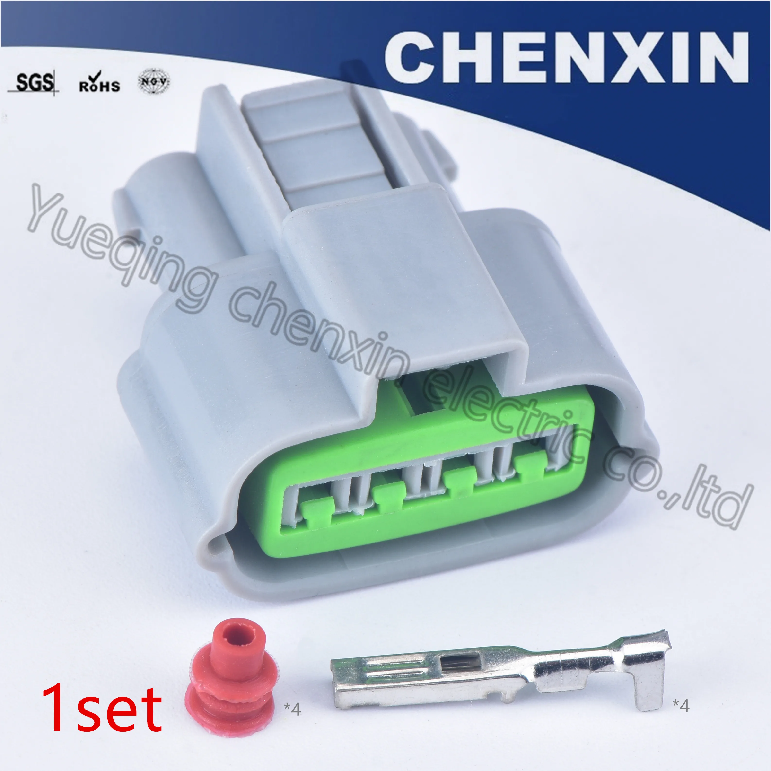 Gray 4 pin elecric waterproof housing plug wiring cable plug connector PU465-04127
Gray 4 pin elecric waterproof housing plug wiring cable plug connector PU465-04127