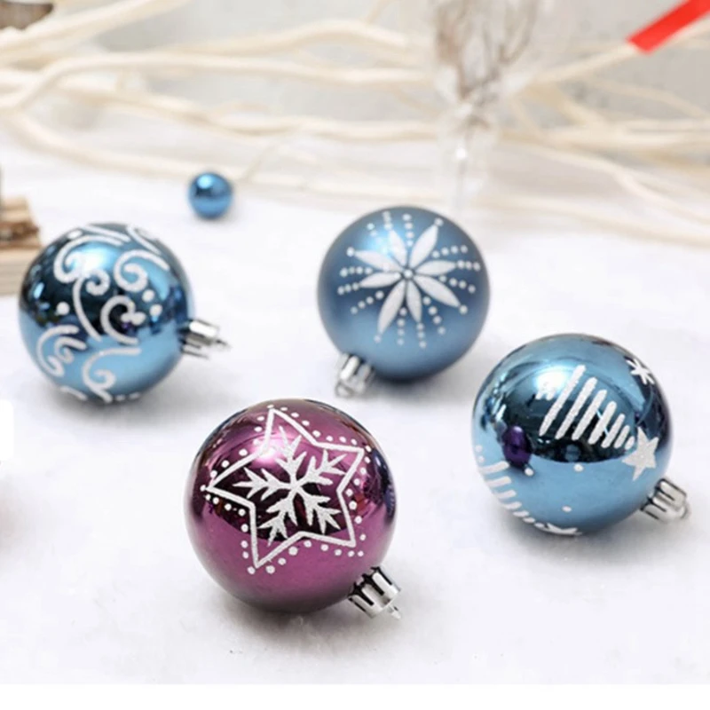 24 PCS Christmas Tree Decor Ball 60mm/2.36 Inch Xmas Party Hanging Ball Ornament for Festivals Party Decor
24 PCS Christmas Tree Decor Ball 60mm/2.36 Inch Xmas Party Hanging Ball Ornament for Festivals Party Decor