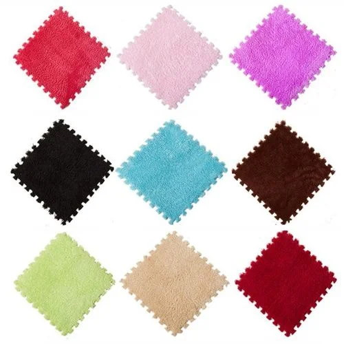 10pcs 30*30cm Tiled Carpet Bedroom Household Block Puzzle Matte DIY EVA Foam Floor Mat Tatami Mat Long Hair Villi Shaggy Plush
10pcs 30*30cm Tiled Carpet Bedroom Household Block Puzzle Matte DIY EVA Foam Floor Mat Tatami Mat Long Hair Villi Shaggy Plush