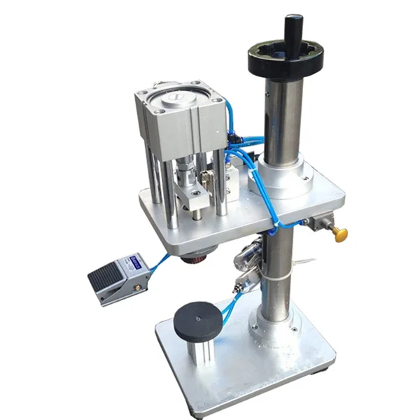 

Semi-automatic capper, small capping machine for perfume bottle, crimping machine