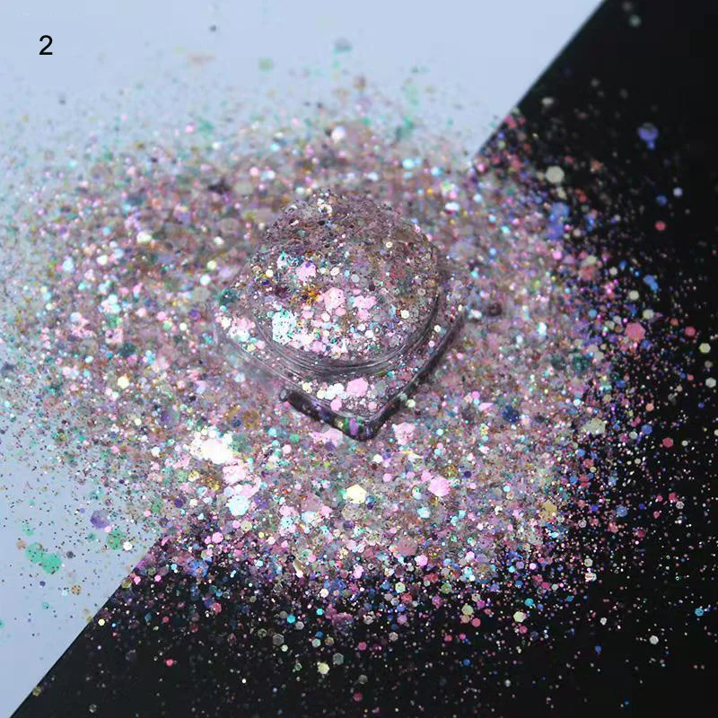 50G Cosmetic glitter PET eco-friendly litter powder Nail art Decoration Color shift glitter Mermaid Dreams ,Holographic Glitter
50G Cosmetic glitter PET eco-friendly litter powder Nail art Decoration Color shift glitter Mermaid Dreams ,Holographic Glitter