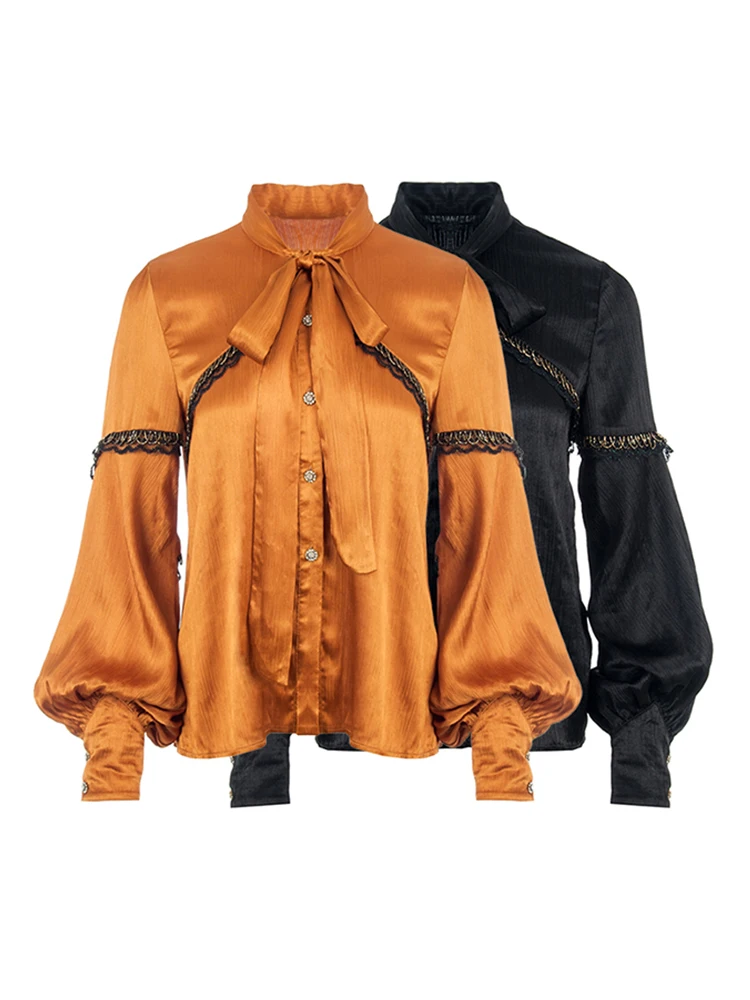 Lace up bow tie heavy craft beaded applique loose retro shirt ladies autumn new style personality all-match jacket free shipping 
Lace up bow tie heavy craft beaded applique loose retro shirt ladies autumn new style personality all-match jacket free shipping