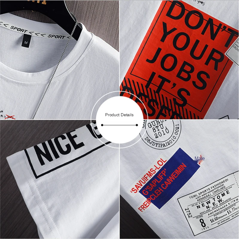 Men Set Summer Short Sleeve Tshirt T-shirt Shorts Two Piece Casual Sweatsuit Tracksuit Short Sets Fashion Streetwear Men Clothes
Men Set Summer Short Sleeve Tshirt T-shirt Shorts Two Piece Casual Sweatsuit Tracksuit Short Sets Fashion Streetwear Men Clothes