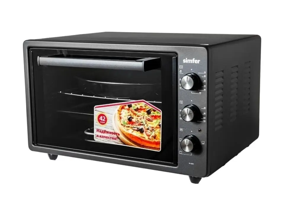 Мини-печь Simfer M4201 серия Albeni Plus 3 режима работы 2 противня | Бытовая техника