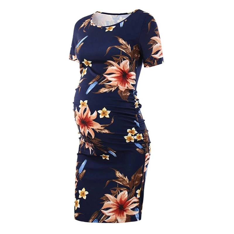 New Womens Vintage Maternity Dresses Sleeveless Side Ruched Pregnant Tank Dress Floral Knee Length Pregnancy Clothes Vestido
New Womens Vintage Maternity Dresses Sleeveless Side Ruched Pregnant Tank Dress Floral Knee Length Pregnancy Clothes Vestido