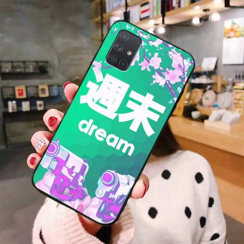 Чехол для телефона Vaporwave Glitch аниме Samsung Galaxy A01 A11 A31 A81 A10 A20 A30 A40 A50 A70 A80 A71 A91 A51 |