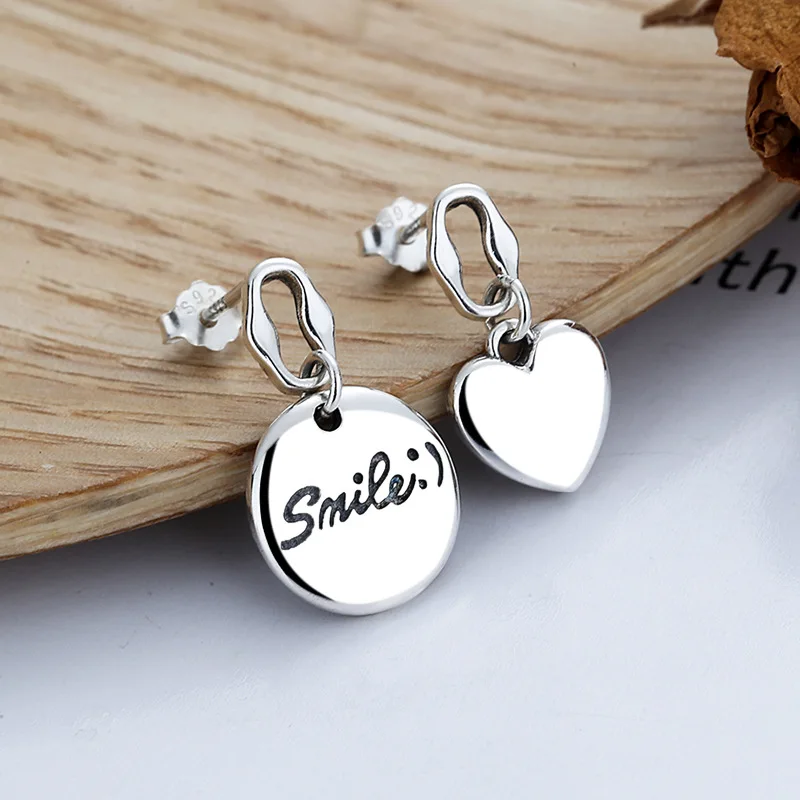 FANRU 925 Silver Jewelry Earrings For Women Trend New Korean Version Of English Round Brand Love Asymmetric Design Earrings
FANRU 925 Silver Jewelry Earrings For Women Trend New Korean Version Of English Round Brand Love Asymmetric Design Earrings