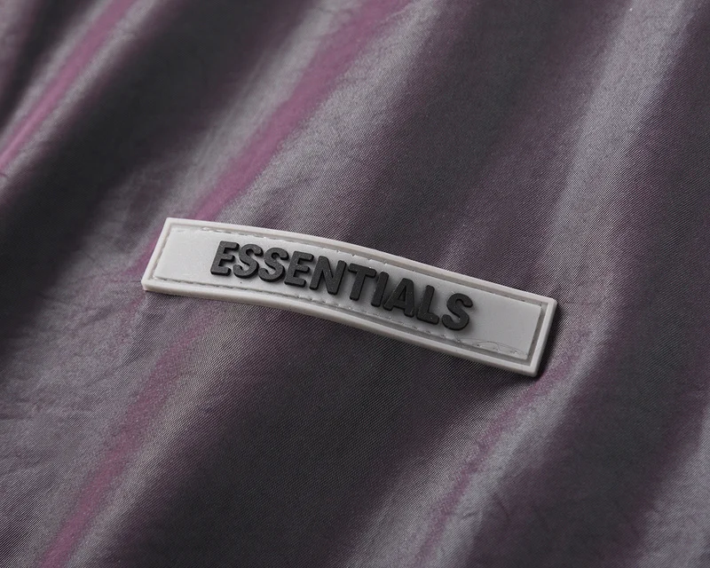 2021 FOG Style Essentials Logo Patched Reflection Women Men Jacket Windbreaker Hiphop Men Half Zipper Jacket Coat
2021 FOG Style Essentials Logo Patched Reflection Women Men Jacket Windbreaker Hiphop Men Half Zipper Jacket Coat