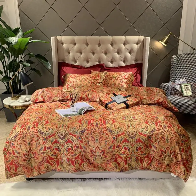 Комплект постельного белья из 4 предметов, ультрамягкий шелковистый Комплект постельного белья из египетского хлопка с цветочным принтом п...
Комплект постельного белья из 4 предметов, ультрамягкий шелковистый Комплект постельного белья из египетского хлопка с цветочным принтом п...