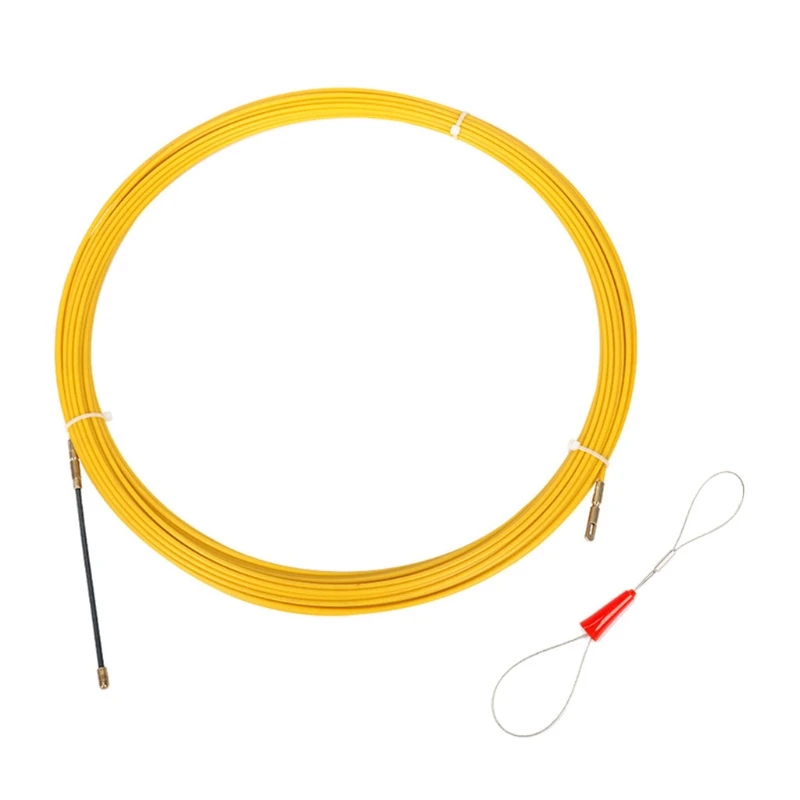 WSND 5/10/20/30m Fiberglass Fish Tape Wire Puller Through Wall Wire Threader Fish Plus Fish Cable Fastener 3/4/6mm
WSND 5/10/20/30m Fiberglass Fish Tape Wire Puller Through Wall Wire Threader Fish Plus Fish Cable Fastener 3/4/6mm