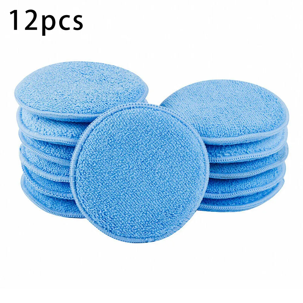 12PCS 5" Microfiber Foam Sponge Polish Wax Applicator Car Detailing Cleaning Pad Automotive Goods Car Accessories
12PCS 5" Microfiber Foam Sponge Polish Wax Applicator Car Detailing Cleaning Pad Automotive Goods Car Accessories