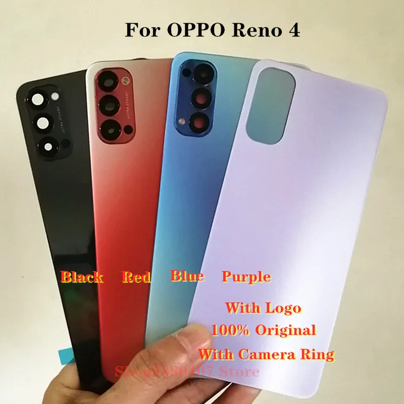 Original Back Batter Cover For OPPO Reno 4 Reno4 Rear Housing Door Panel Mobile Phone Case Shell Replacement Parts
Original Back Batter Cover For OPPO Reno 4 Reno4 Rear Housing Door Panel Mobile Phone Case Shell Replacement Parts