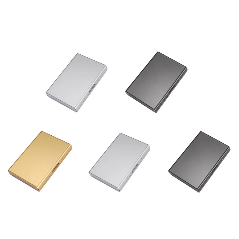 Stainless Steel ID Credit Card Holder Blocking Business Pocket Case Organizer Purse Wallet
Stainless Steel ID Credit Card Holder Blocking Business Pocket Case Organizer Purse Wallet