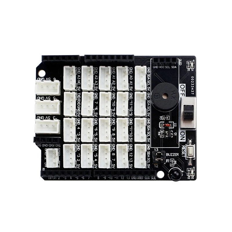 For UNO Sensor Expansion Board Anti-Reverse Wiring IO Module Development Board PH2.0 Cable Connection
For UNO Sensor Expansion Board Anti-Reverse Wiring IO Module Development Board PH2.0 Cable Connection