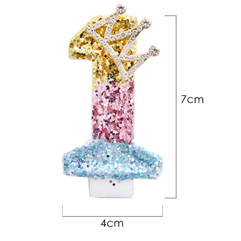 Creative Number Candle Crown Birthday Candle Birthday Cake Decoration Shining Colorful Party Decor High Quality Beautiful
Creative Number Candle Crown Birthday Candle Birthday Cake Decoration Shining Colorful Party Decor High Quality Beautiful