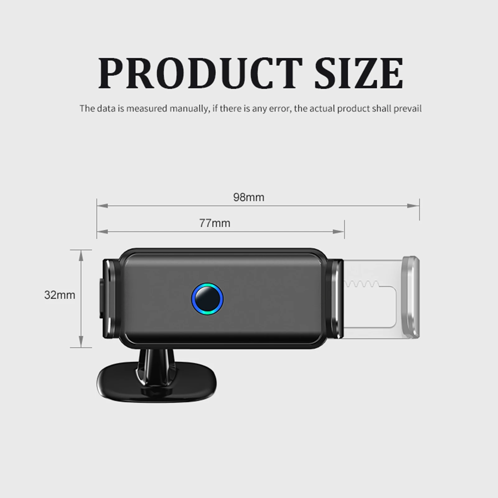 Car Automatic Clamping Phone Holder 360 Degree Mobile Phone Stands In Car GPS Navigation Bracket
Car Automatic Clamping Phone Holder 360 Degree Mobile Phone Stands In Car GPS Navigation Bracket