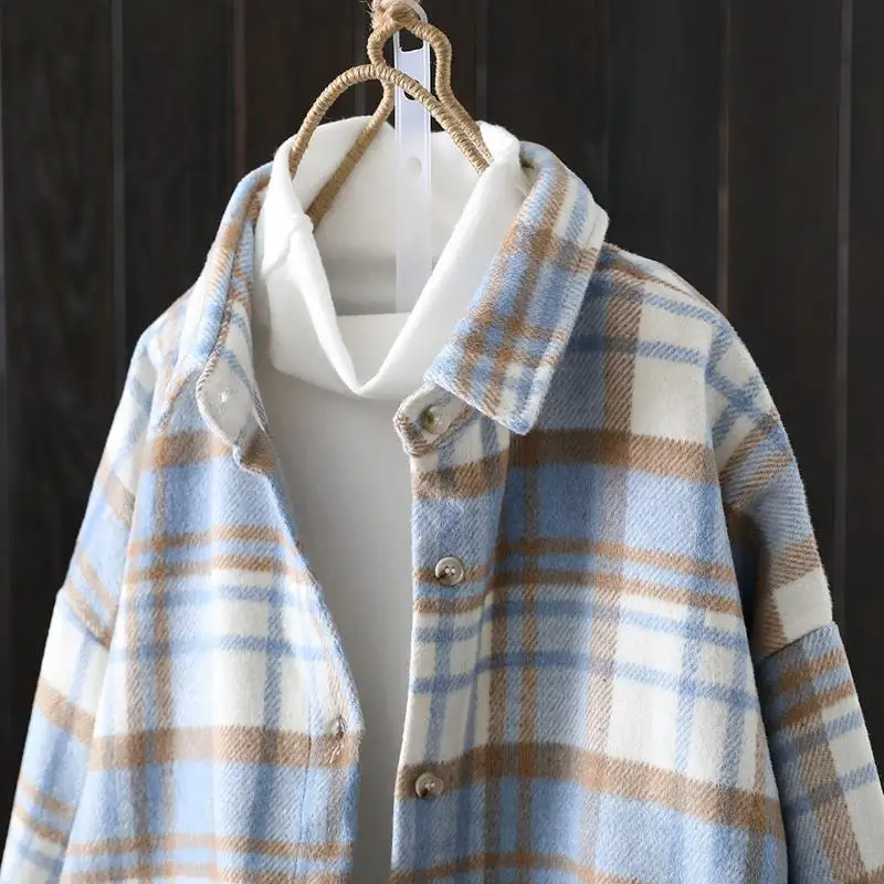 XEJ Vintage Clothing 2022 Fashion Women Blouses Women Spring Top Plus Size Clothing for Women Plush Blouse Women's Plaid Shirt
XEJ Vintage Clothing 2022 Fashion Women Blouses Women Spring Top Plus Size Clothing for Women Plush Blouse Women's Plaid Shirt
