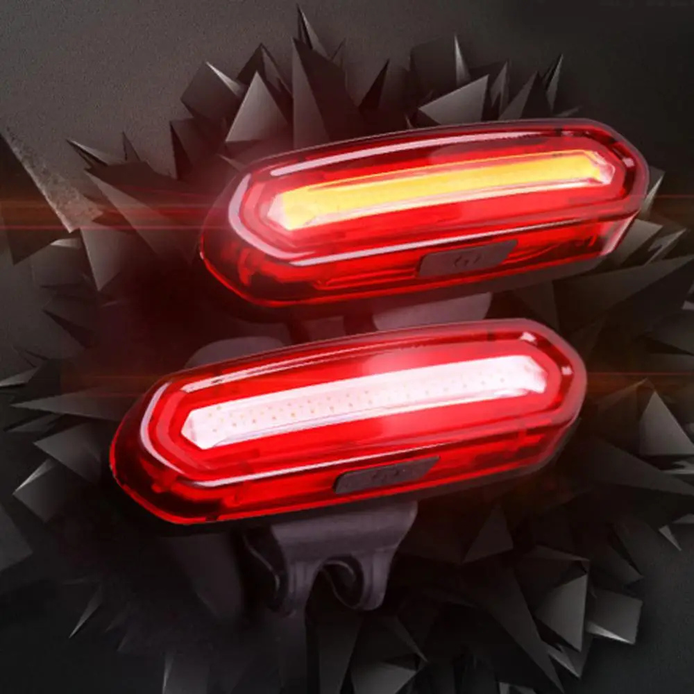 USB Rechargeable COB Rear Bike light Taillight Safety Warning Bicycle Light Front Rear Tail Lamp 4style 6 Molds LED Flash Lights
USB Rechargeable COB Rear Bike light Taillight Safety Warning Bicycle Light Front Rear Tail Lamp 4style 6 Molds LED Flash Lights
