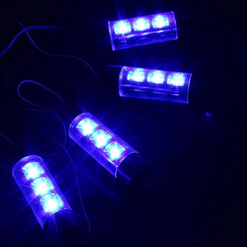 4*3 LED Blue Car Atmosphere Lights Foot 4 In 1 Lights Decorative Lamp Interior Decorative Light
4*3 LED Blue Car Atmosphere Lights Foot 4 In 1 Lights Decorative Lamp Interior Decorative Light