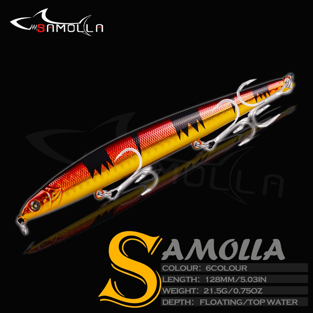 Pencil Fishing Lure Floating Top Water Hard Bait Weights 21.5g Whopper Trolling For Pike Carp Fish Tackle Artificial Lures Goods
Pencil Fishing Lure Floating Top Water Hard Bait Weights 21.5g Whopper Trolling For Pike Carp Fish Tackle Artificial Lures Goods