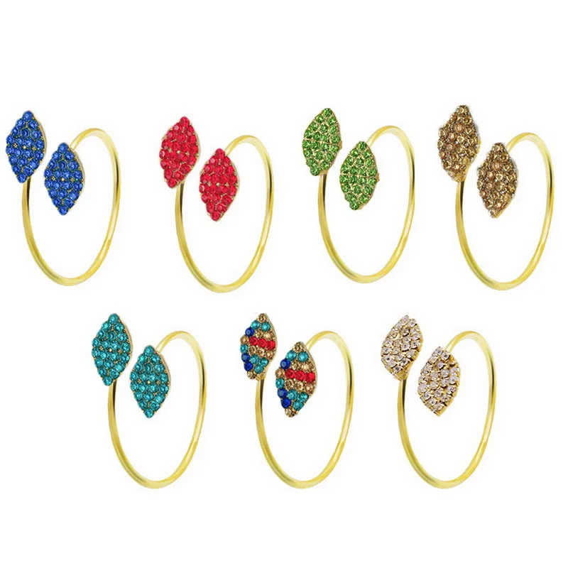 10 PCS/SET Decoration Belt Party Rhinestone Serviette Wedding Dinner Home Napkin Rings Hotel Buckles Banquet Leaves Shape Holder
10 PCS/SET Decoration Belt Party Rhinestone Serviette Wedding Dinner Home Napkin Rings Hotel Buckles Banquet Leaves Shape Holder