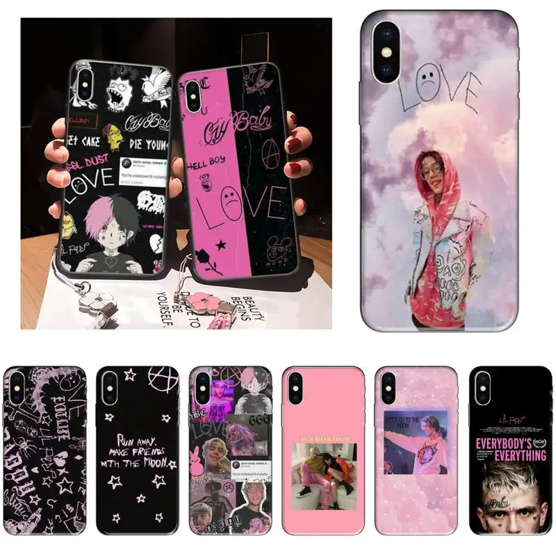 Чехол для телефона Lil Peep Hellboy Love iPhone 12 Mini 11 Pro XS Max X XR 7 8 Plus мягкая задняя крышка из