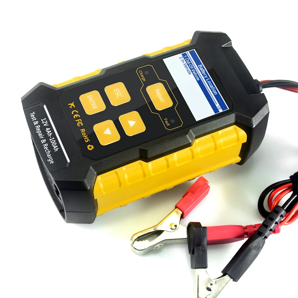 12V 5A Full Automatic Battery-chargers Digital LCD Display Car Battery Chargers Power Puls Repair Chargers Wet Dry Lead Acid
12V 5A Full Automatic Battery-chargers Digital LCD Display Car Battery Chargers Power Puls Repair Chargers Wet Dry Lead Acid