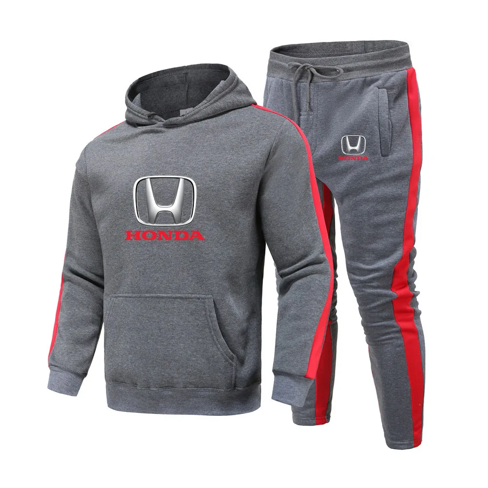 Men's Spring and Autumn HONDA Printed Patch Sweater + Patched Pants Sports and Leisure Trend Hoodie Set L19
Men's Spring and Autumn HONDA Printed Patch Sweater + Patched Pants Sports and Leisure Trend Hoodie Set L19