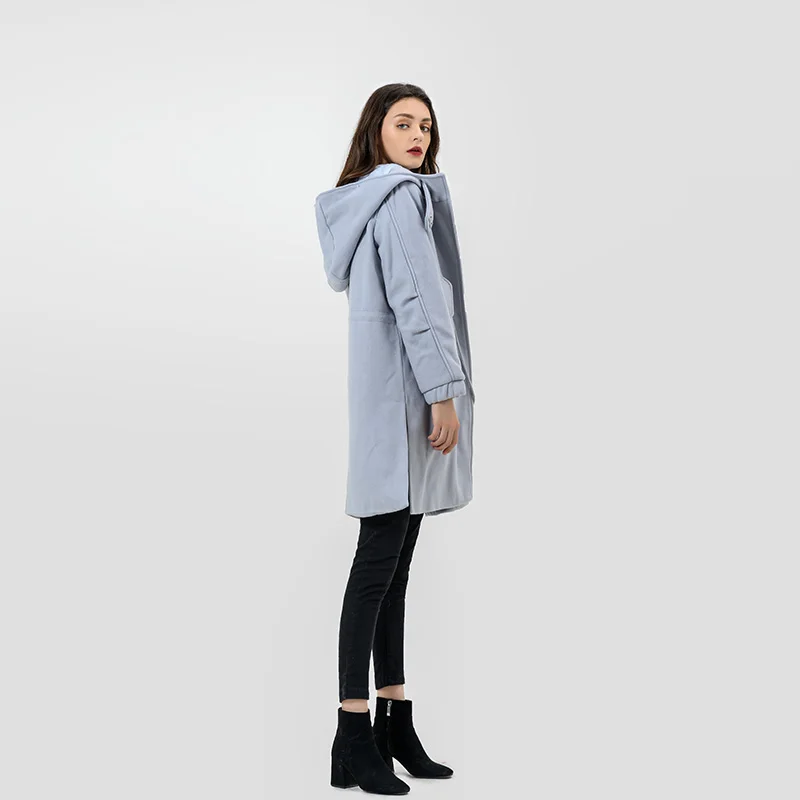(without fur)Mishow hooded Wool Blends women coats 2019 spring long straight outwear covered button casual tops MX16D9615
(without fur)Mishow hooded Wool Blends women coats 2019 spring long straight outwear covered button casual tops MX16D9615