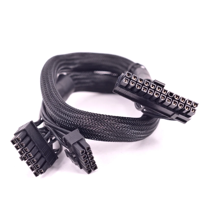 14pin + 10Pin to 24 Pin ATX Power Supply Cable 20+4 Pin PSU Motherboard Sleeve for Corsair HX1200i HX1000i HX850i HX750i
14pin + 10Pin to 24 Pin ATX Power Supply Cable 20+4 Pin PSU Motherboard Sleeve for Corsair HX1200i HX1000i HX850i HX750i