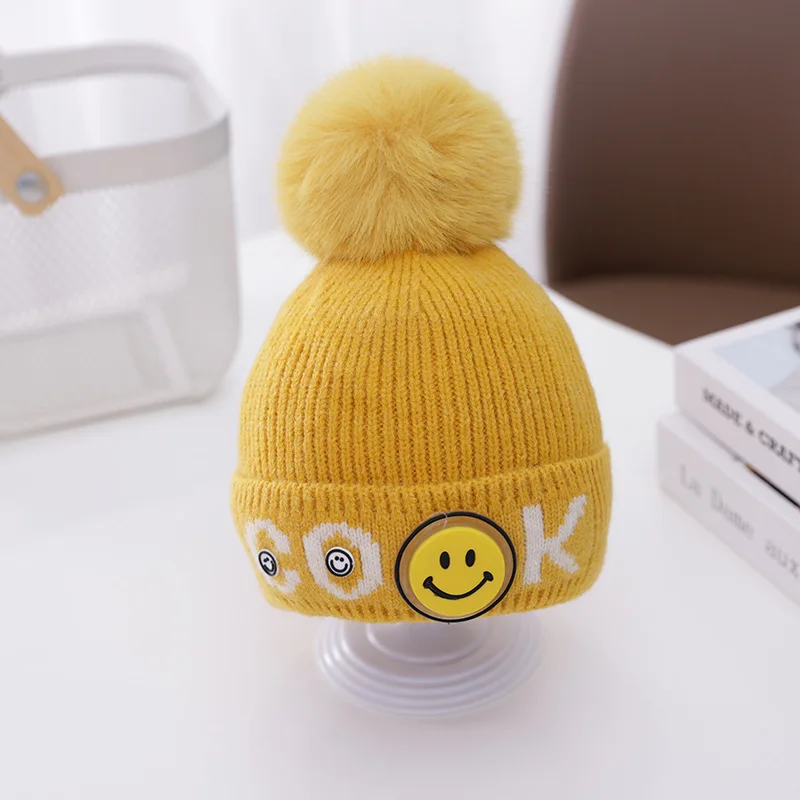 New autumn winter woolen cap for children English cartoon earmuff cap baby knitted cap baby warm cover head bucket cap
New autumn winter woolen cap for children English cartoon earmuff cap baby knitted cap baby warm cover head bucket cap