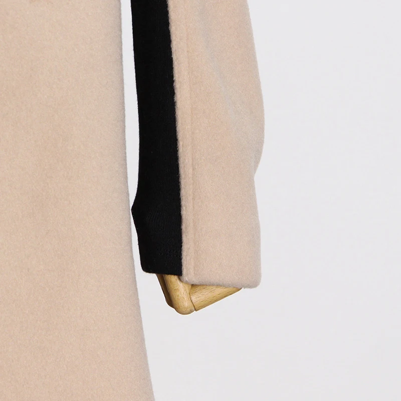 GALCAUR Black Tweed Trench For Women Lapel Long Sleeve Patchwork Hit Color Loose Asymmetric Length Coats Female 2020 Autumn Tide
GALCAUR Black Tweed Trench For Women Lapel Long Sleeve Patchwork Hit Color Loose Asymmetric Length Coats Female 2020 Autumn Tide