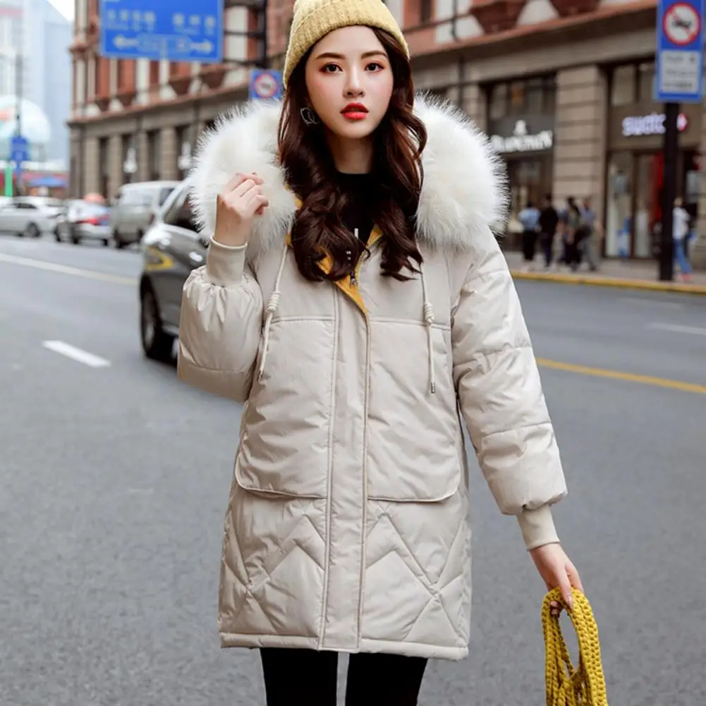 Snow Wear Long Parkas Winter Jacket Women Winter Windproof Bread Style Loose Thicken Zip Pocket Hood Jacket Winter Coat Women
Snow Wear Long Parkas Winter Jacket Women Winter Windproof Bread Style Loose Thicken Zip Pocket Hood Jacket Winter Coat Women