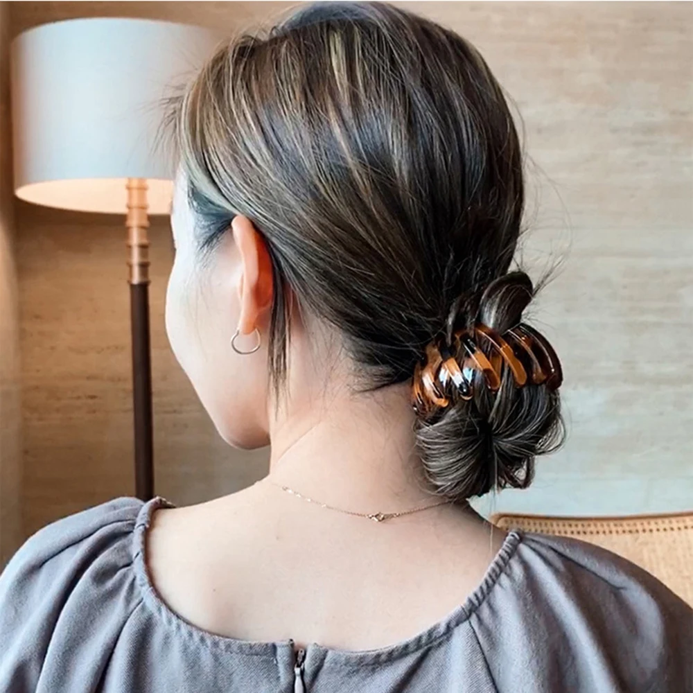 Bird Nest Shaped Hair Clips Hair Claw Clamps Bun Makers Expandable Ponytail Holder Hair Accessories for Women Girls
Bird Nest Shaped Hair Clips Hair Claw Clamps Bun Makers Expandable Ponytail Holder Hair Accessories for Women Girls