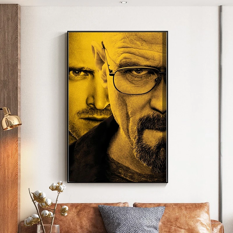 Classic Movie Breaking Bad Portrait Canvas Painting Home Decoration Poster and Prints Wall Art Picture for Living Room Bedroom
Classic Movie Breaking Bad Portrait Canvas Painting Home Decoration Poster and Prints Wall Art Picture for Living Room Bedroom