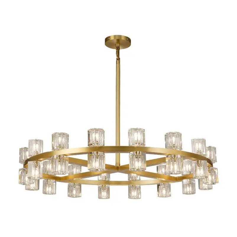 Modern living room crystal chandelier LED restaurant bedroom decoration luxury crystal lamp simple chandelier
Modern living room crystal chandelier LED restaurant bedroom decoration luxury crystal lamp simple chandelier