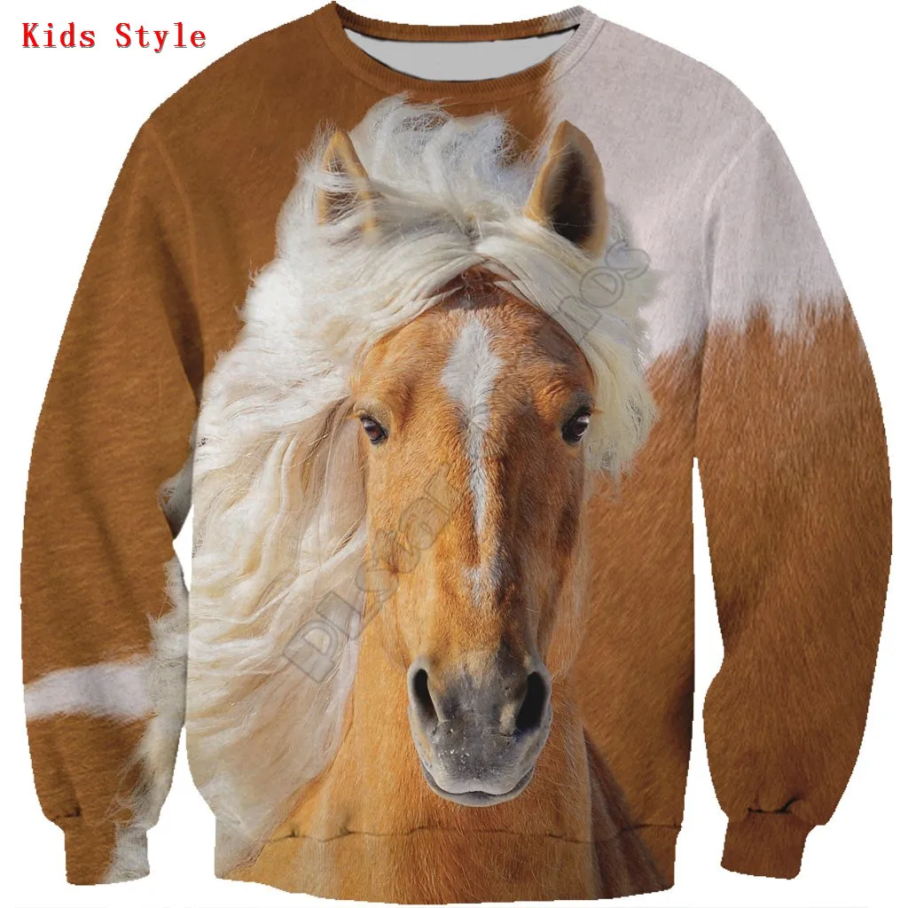 Horse Sweatshirt 3d printed Hoodies Pullover Boy For Girl Long Sleeve Shirts Kids Funny Animal Sweatshirt 04
Horse Sweatshirt 3d printed Hoodies Pullover Boy For Girl Long Sleeve Shirts Kids Funny Animal Sweatshirt 04