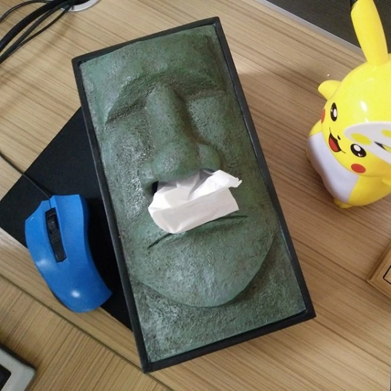 Shakespeare Creative Resin Tissue Box Funny Gorilla Moai Square Napkin Holder Car Home Kitchen Restaurant Napkin Towel Box 
Shakespeare Creative Resin Tissue Box Funny Gorilla Moai Square Napkin Holder Car Home Kitchen Restaurant Napkin Towel Box