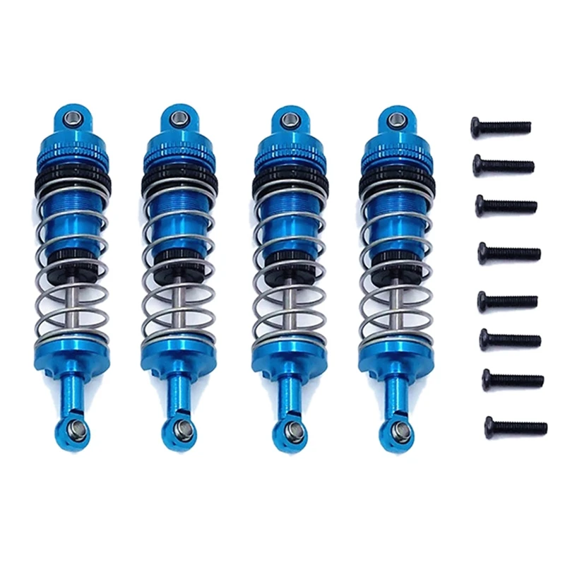 4Pcs Adjustable All Metal Shock Absorbers Damper for Wltoys 144001 124019 124018 RC Car Upgrade Parts Accessories
4Pcs Adjustable All Metal Shock Absorbers Damper for Wltoys 144001 124019 124018 RC Car Upgrade Parts Accessories