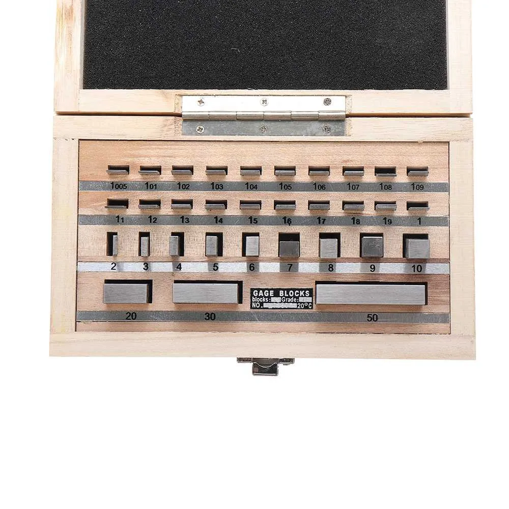 High Precision 32 High Speed Steel Gauge Blocks 1 White Steel Block Gauge Standard Metric Gauge Precision 0.001 Measure Tool
High Precision 32 High Speed Steel Gauge Blocks 1 White Steel Block Gauge Standard Metric Gauge Precision 0.001 Measure Tool