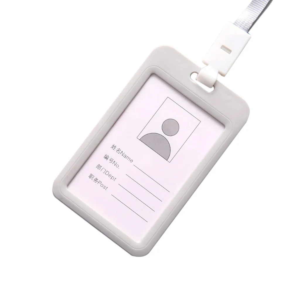Portable Colorful Employee Plastic Id Card Holder Name Tags Lanyard Neck Strap Convenient Accessories For Office School Supplies 
Portable Colorful Employee Plastic Id Card Holder Name Tags Lanyard Neck Strap Convenient Accessories For Office School Supplies