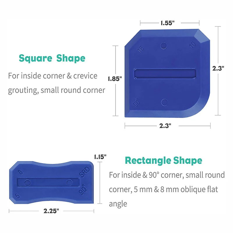 4 Pack Caulking Tool Kit Silicone Sealant Finishing Tools & Caulk Remover for Kitchen Bathroom Window Shower Sink Joint Tools
4 Pack Caulking Tool Kit Silicone Sealant Finishing Tools & Caulk Remover for Kitchen Bathroom Window Shower Sink Joint Tools