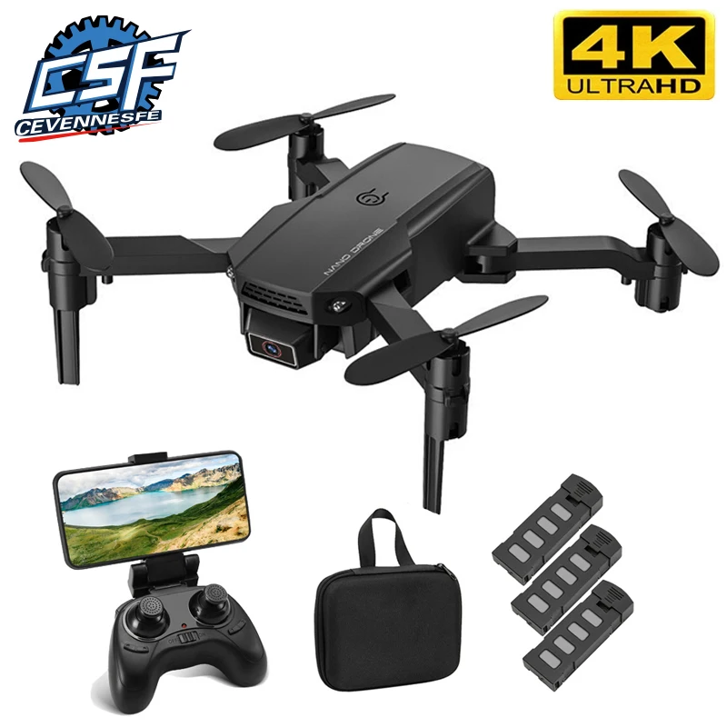 

2021 NEW Mini KF611 Drone 4k HD Wide Angle Camera 1080P WiFi Fpv Drones Camera Quadcopter Height Keep Drones Camera Dron Toys