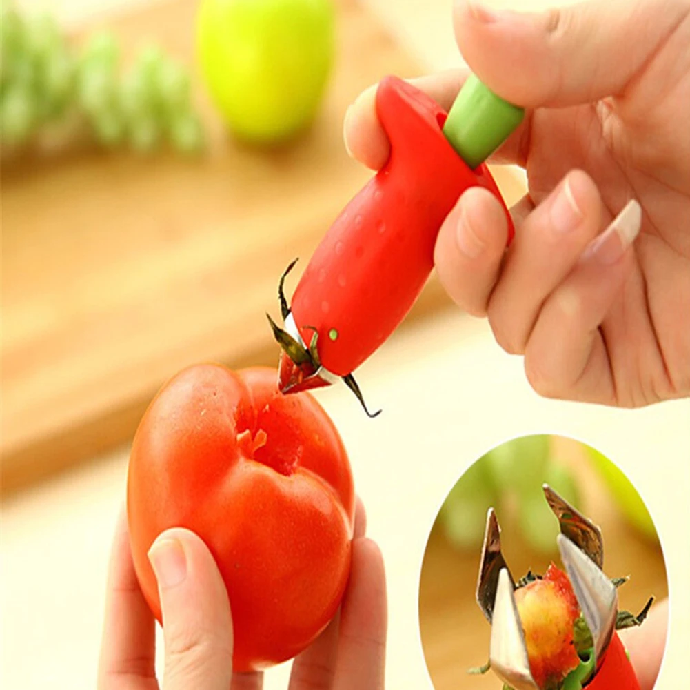 Stainless Steel Strawberry Corer Fruit Strawberry Slicer Cutter Ware Tomato Stalks Strawberry Huller Leaves Remover Kitchen Tool
Stainless Steel Strawberry Corer Fruit Strawberry Slicer Cutter Ware Tomato Stalks Strawberry Huller Leaves Remover Kitchen Tool